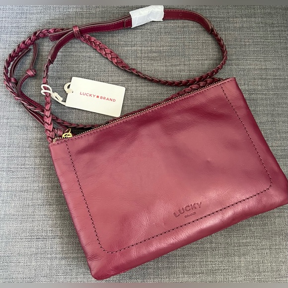 NWT LUCKY BRAND CROSSBODY BAG CLUTCH WRISTLET